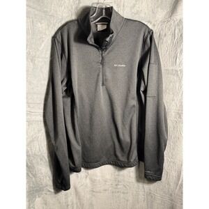 Columbia park view grid Omni Wick women's Gray Fleece Zip Pullover Size xl
Large